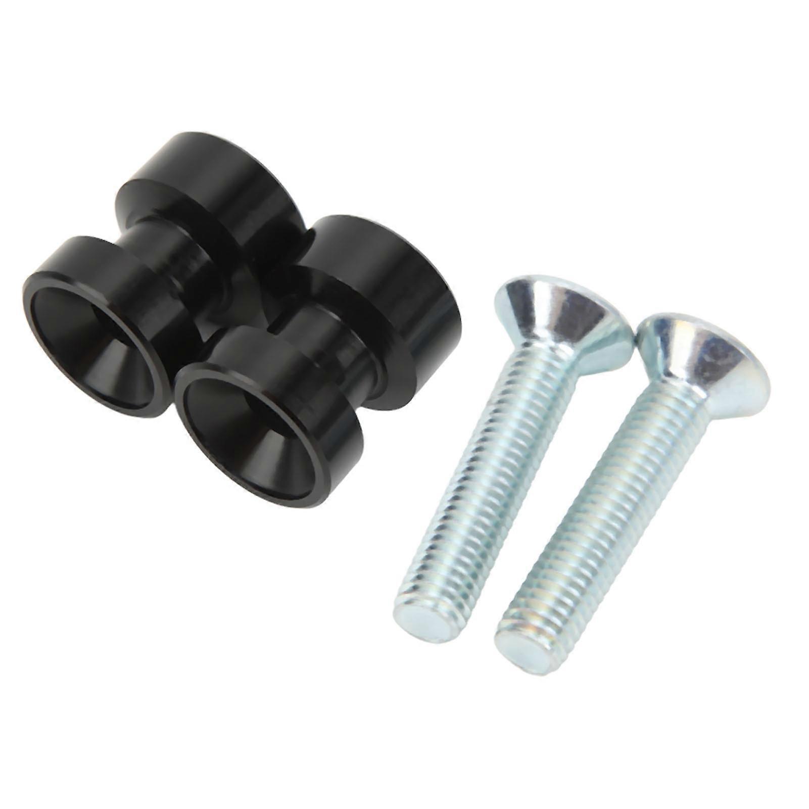 オートバイのパドックの立場のボビンズの海洋の等級アルミニウム普遍的な交換スズキの黒