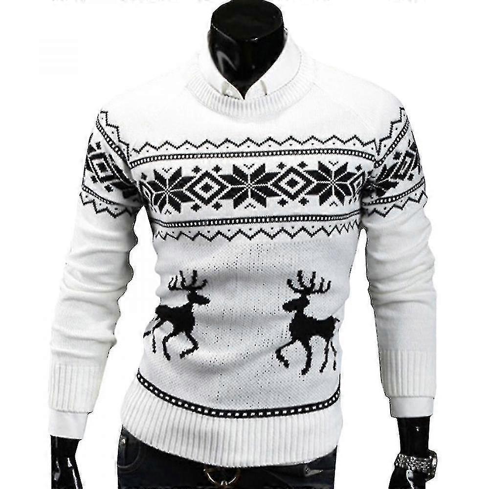 men christmas jumper sweater pullover tops