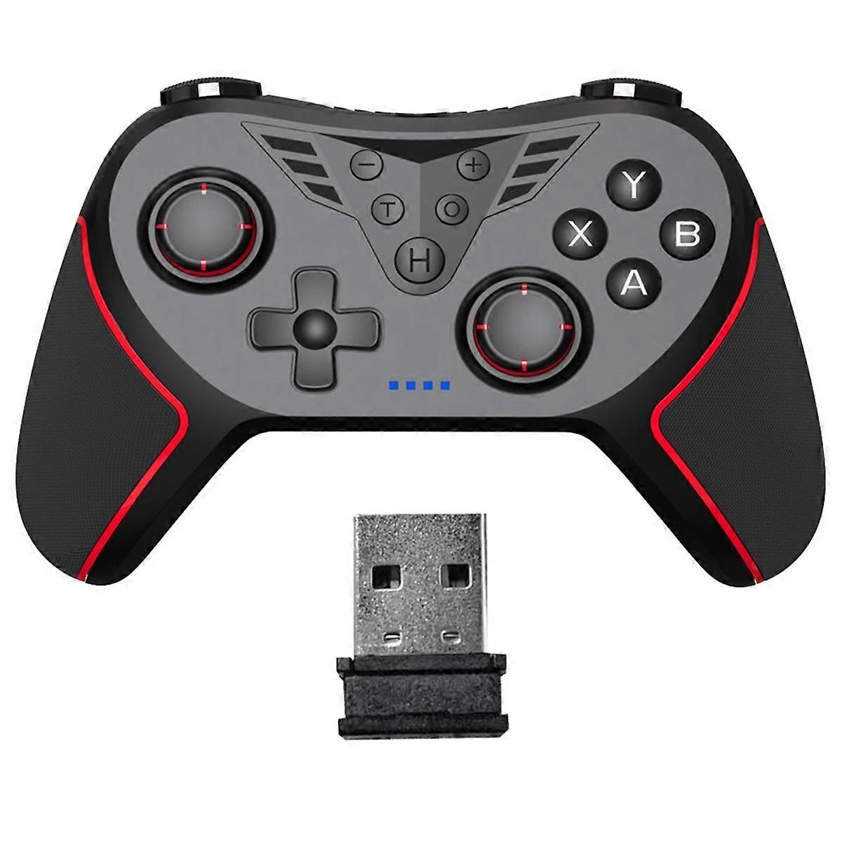 for Hall 3D Joystick Multifunction Grip for Android IOS/PC//P3/Switch Wireless Bluetooth Grip B
