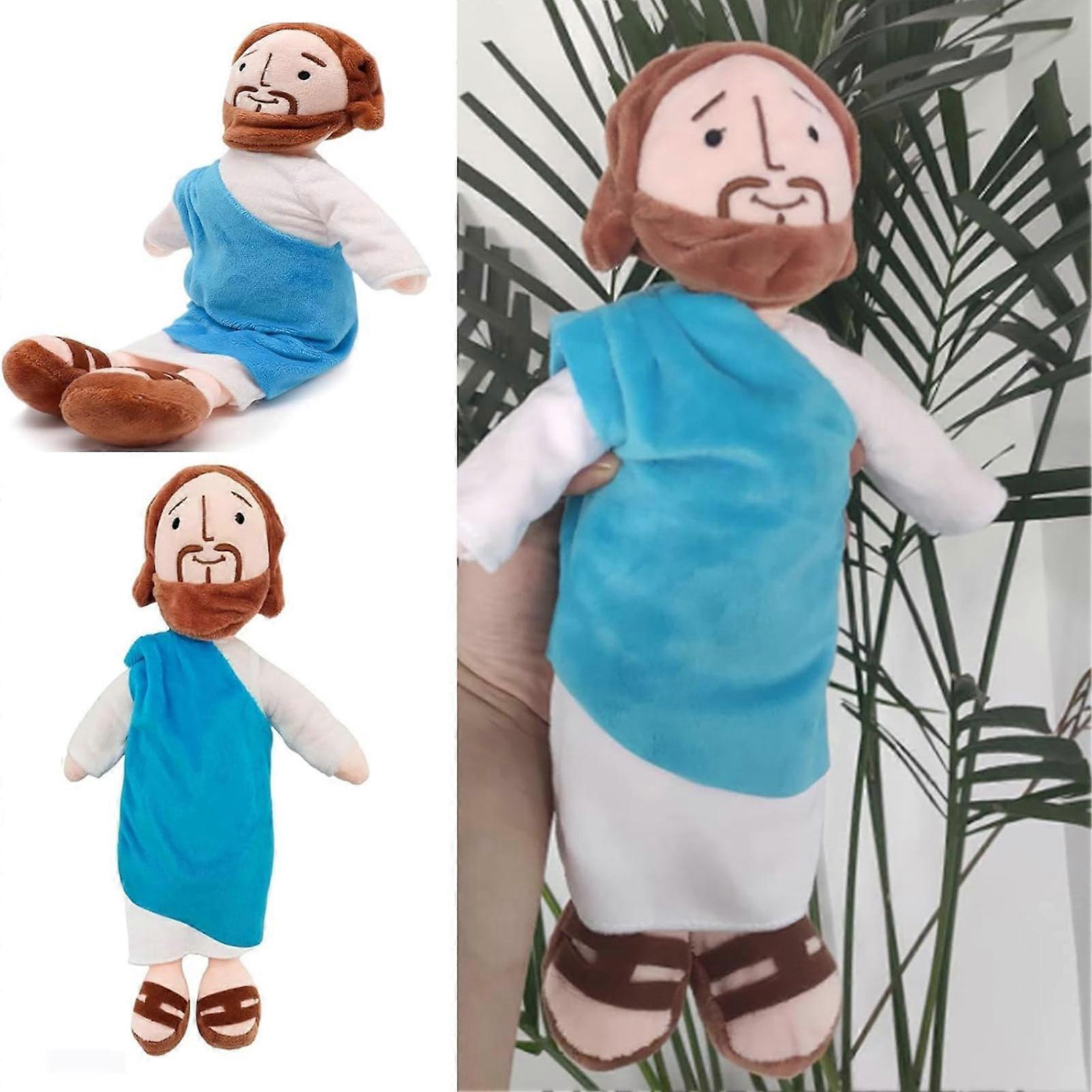 1pcs My-Friend Jesus Stuffed Doll God Plushie Saviors with Smile ...