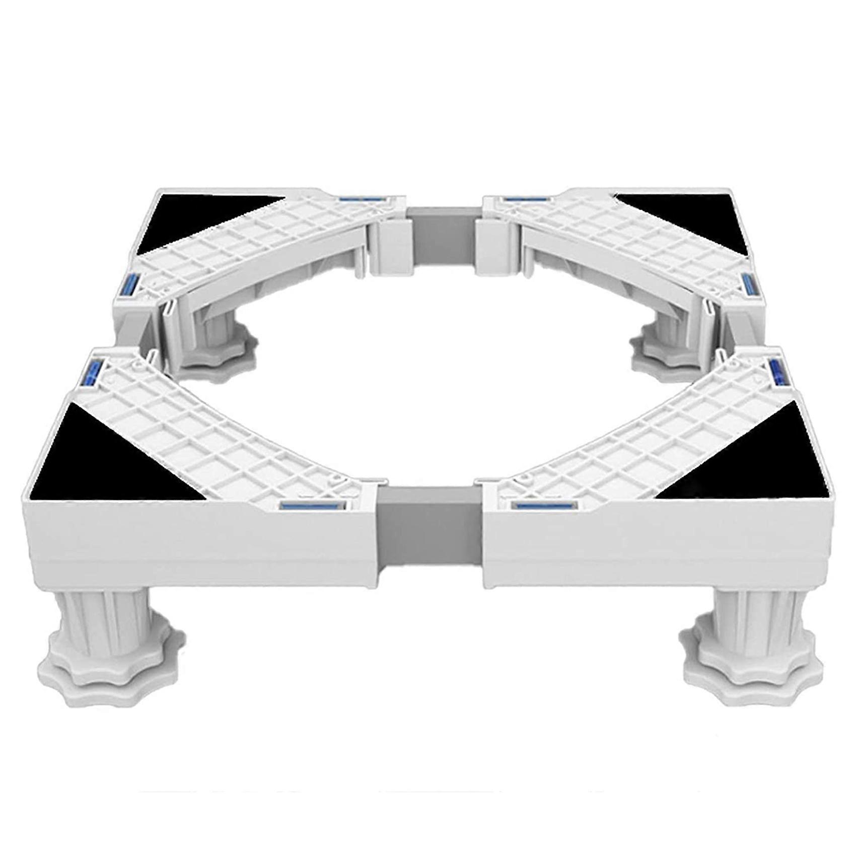 Washing Machine Stand, Washing Machine Dryer Fridge Pedestal, Adjustable Length,Load 300Kg Anti Vib