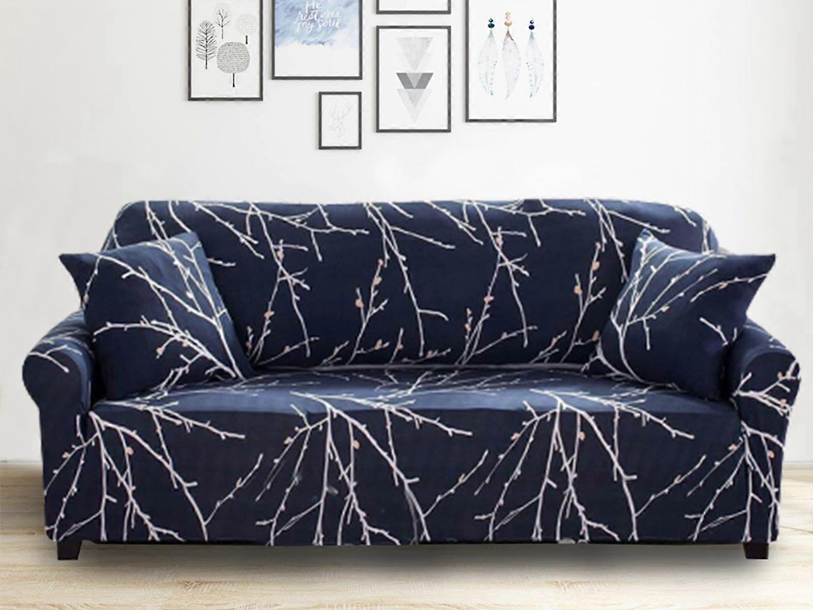 Printed Elastic Soft Sofa Cover Stretch Slipcover Sofa Protector Cover Style 3