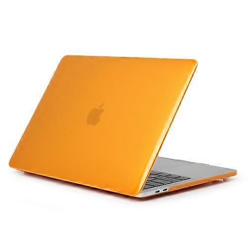 For Macbook Pro 16 inch Laptop Crystal Style Protective Case(Orange)
