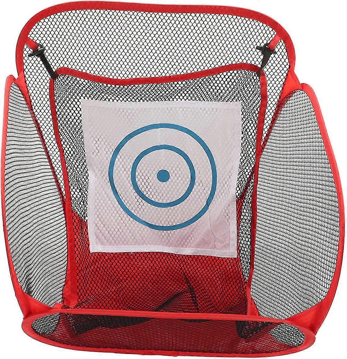 Baseball Practice Net, Baseball og Softball Practice Net, 17x17x17in Softball Practice Net, bærbar Rammer Pitching Batting Training Net, Great For A