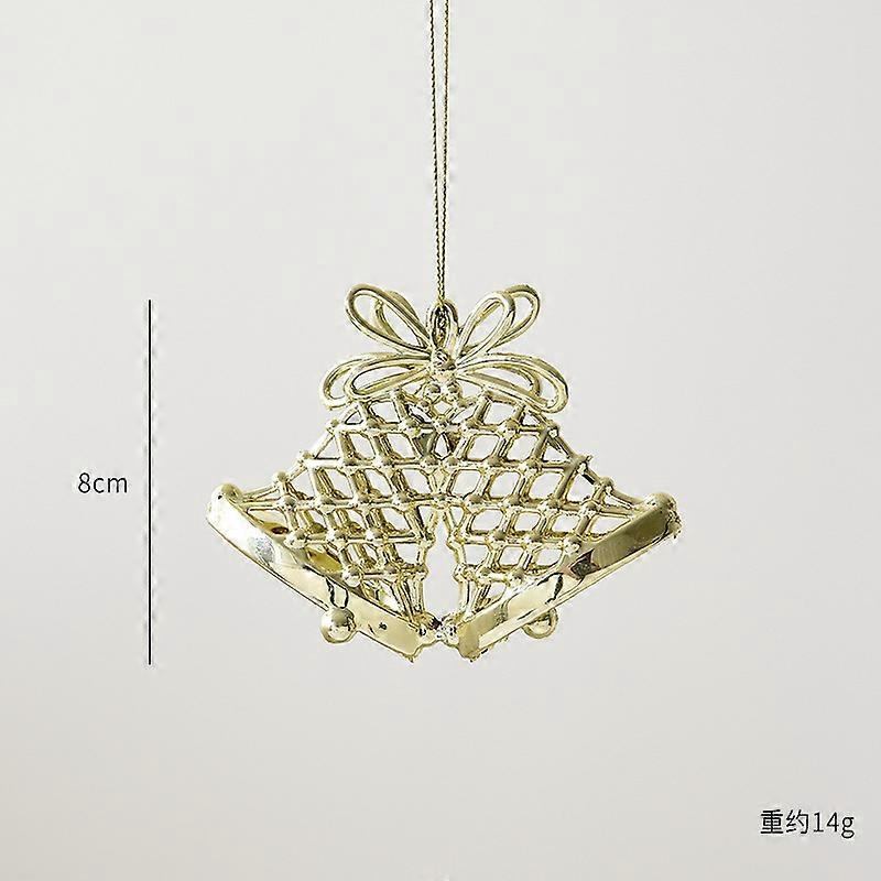 Christmas Decoration Deer Pendant Electroplating Plastic Xmas Tree Elk Ornaments New Year 2023 Noel Home Decor Navidad 2024 Gift