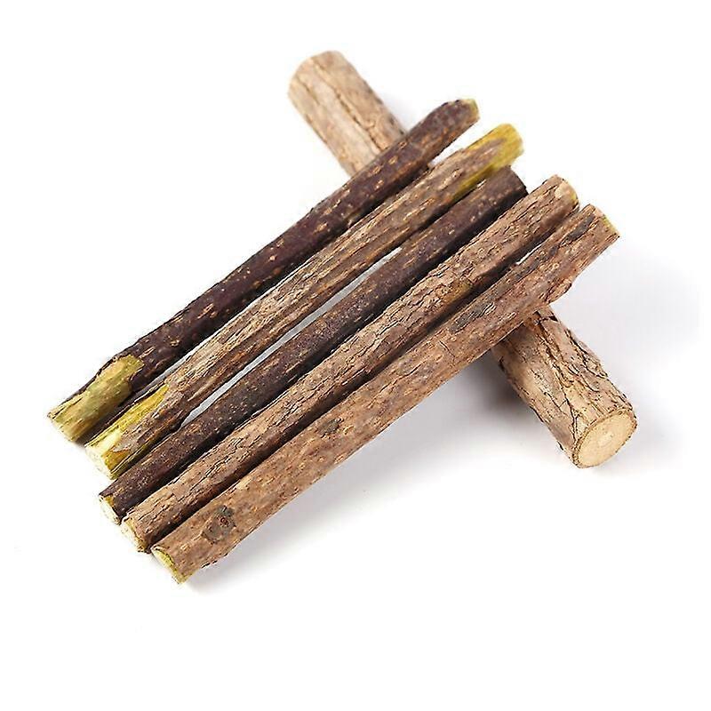 Pack of 10 Matatabi Sticks for Cats, Dried Catnip Natural Catnip Matabi Stick Macher Cat Toy, 0.4-0.6cm