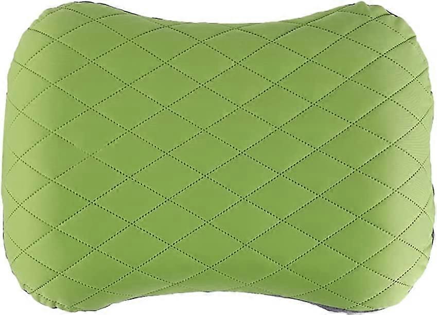Inflatable Camping Pillow Inflatable Pillow with Removable Case,Blue