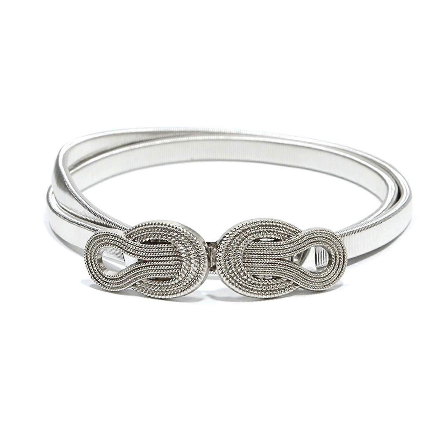 1 silver waist chain belt