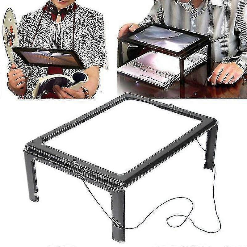 Rectangular Magnifying Glass Large Full-page Rectangular 2.5 Magnifier