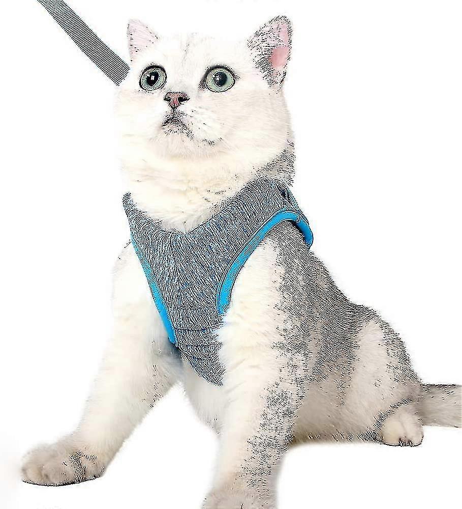 Cat Harnesses Ultralight Adjustable Anti-leak(size:m)