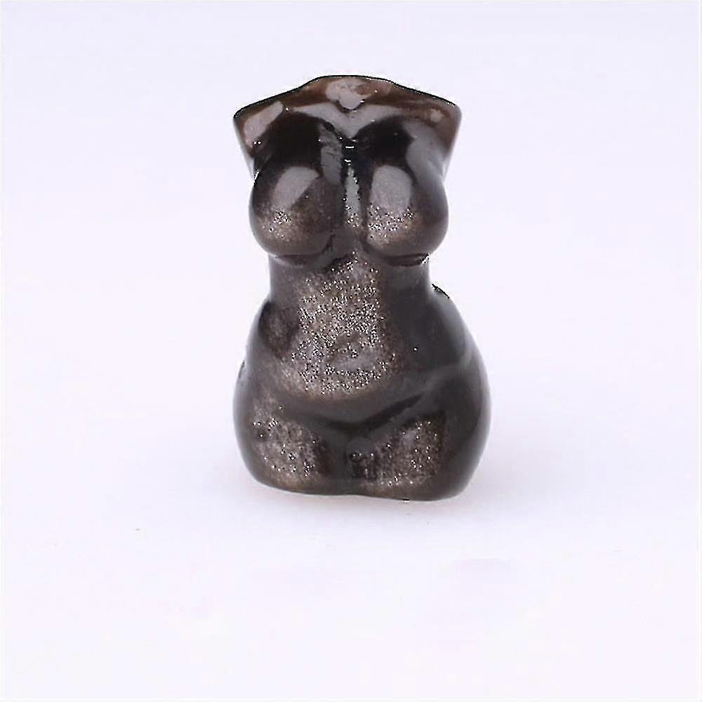Healing Stone Natural Stone Carved Figurine Decor Gift Amethyst Model Statue Rose Quartz