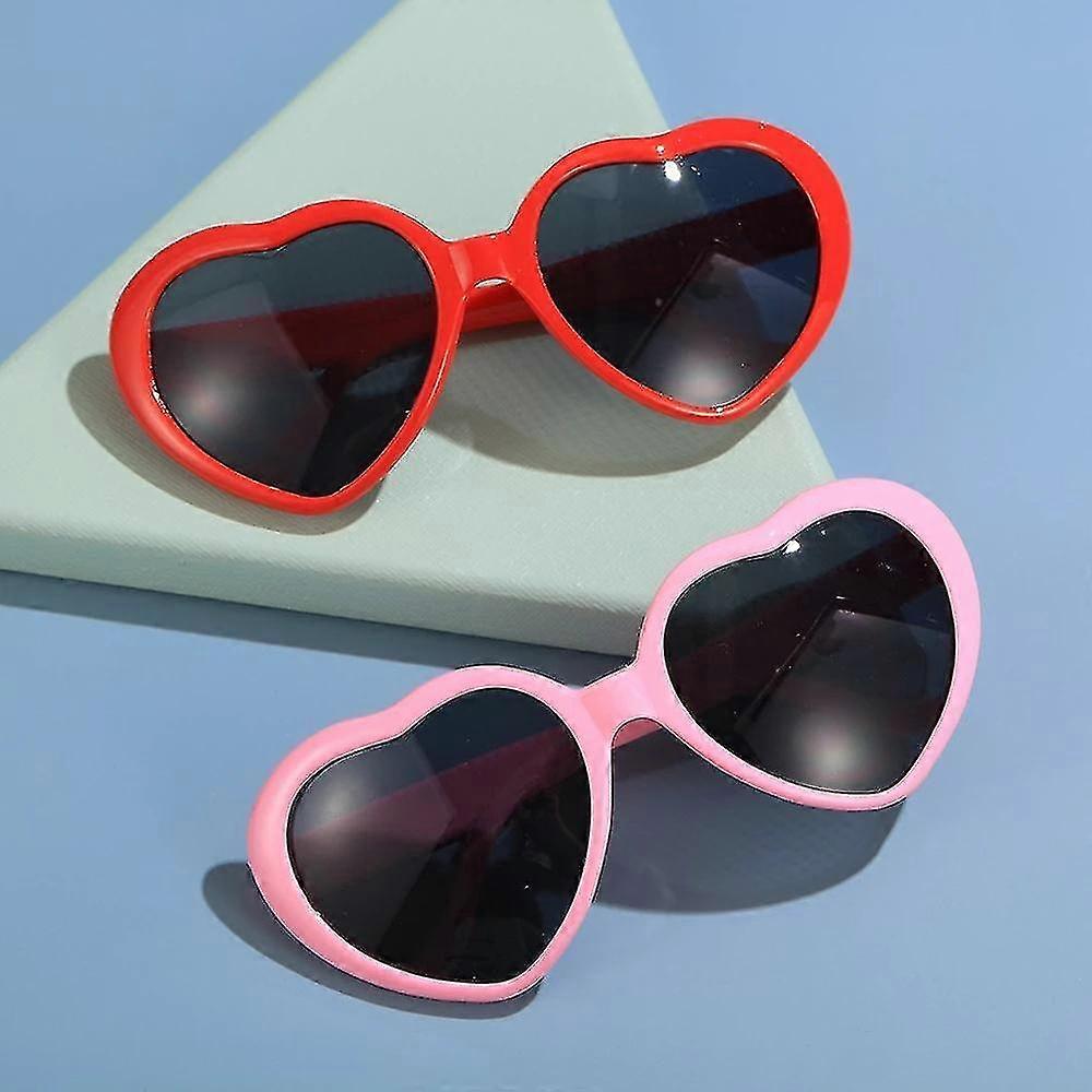 Αγάπη καρδιά διαμορφωμένα γυαλιά εφέ / χαριτωμένο μεγάλο πλαίσιο αγάπη ειδικά εφέ γυαλιά