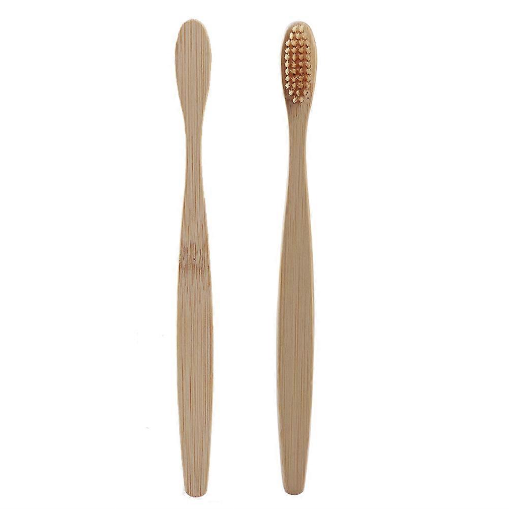 8 In 1 Bamboo Toothbrushes Cleaning Gum Sustainable Soft Bamboo Toothbrushes Black