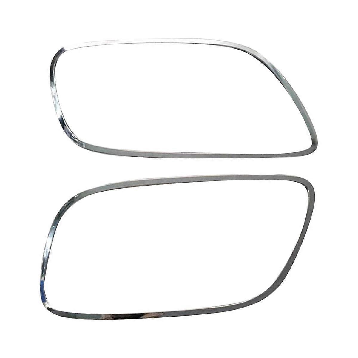 Electroplated Bright Strip Tail Light Frame Rear Light Sticker for GT 6.0 12-15 Decoration Accessor