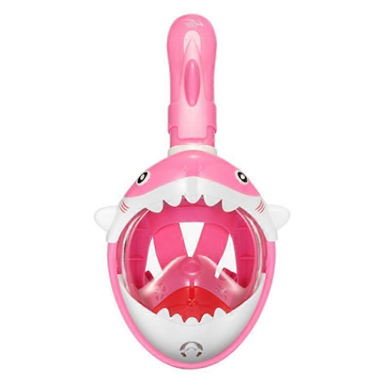 EVAGO Full Face Snorkel Mask Kids,180 HD View Anti Fog & Anti Leak Snorkel Mask for Kids Snorkel Set,Snorkeling Gear for Kids