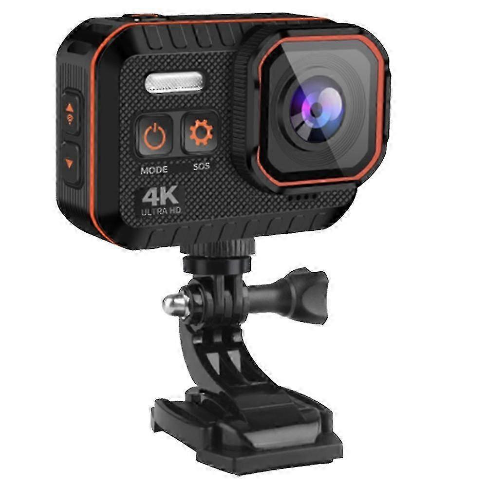 מצלמה מתחת למים HD 4K מצלמת ספורט עם קסדה מרחוק ועמידה למים לצילום וידאו מתחת למים