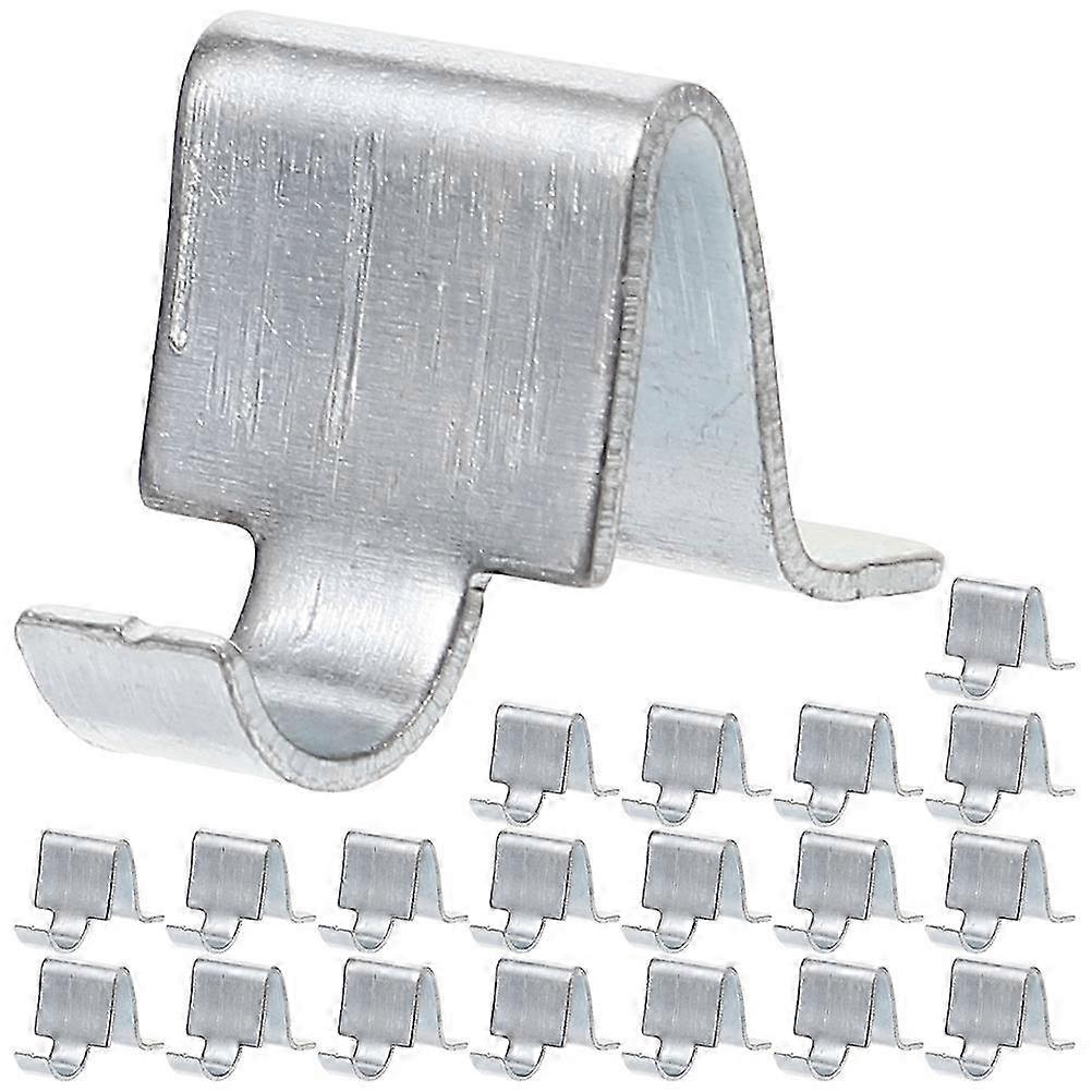 20pcs Cabinet Shelf Clips Shelf Support Clip File Cabinet Shelving Clamps Pilasters Shelf Clips