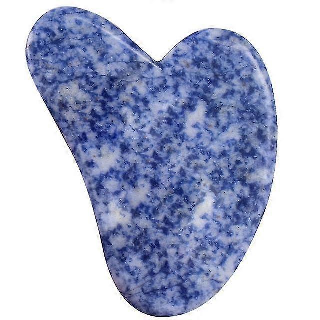 Heart Shape Jade Gouache Scraper Face Massager Skin Lifting Ming Remove Wrinkle A Uncture Gua Sha Therapy Massage Stone