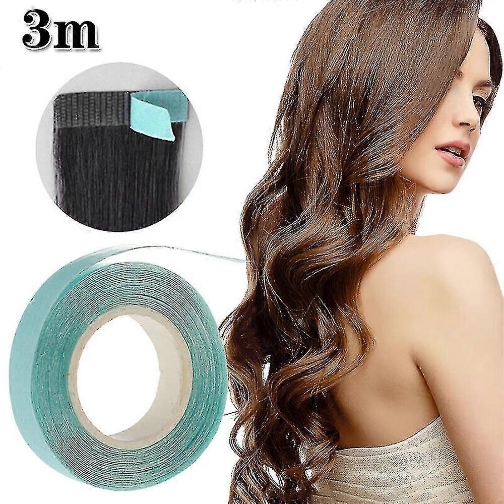 1 Roll Double Sided Adhesive For Tape In Hair Extensions Skin Weft