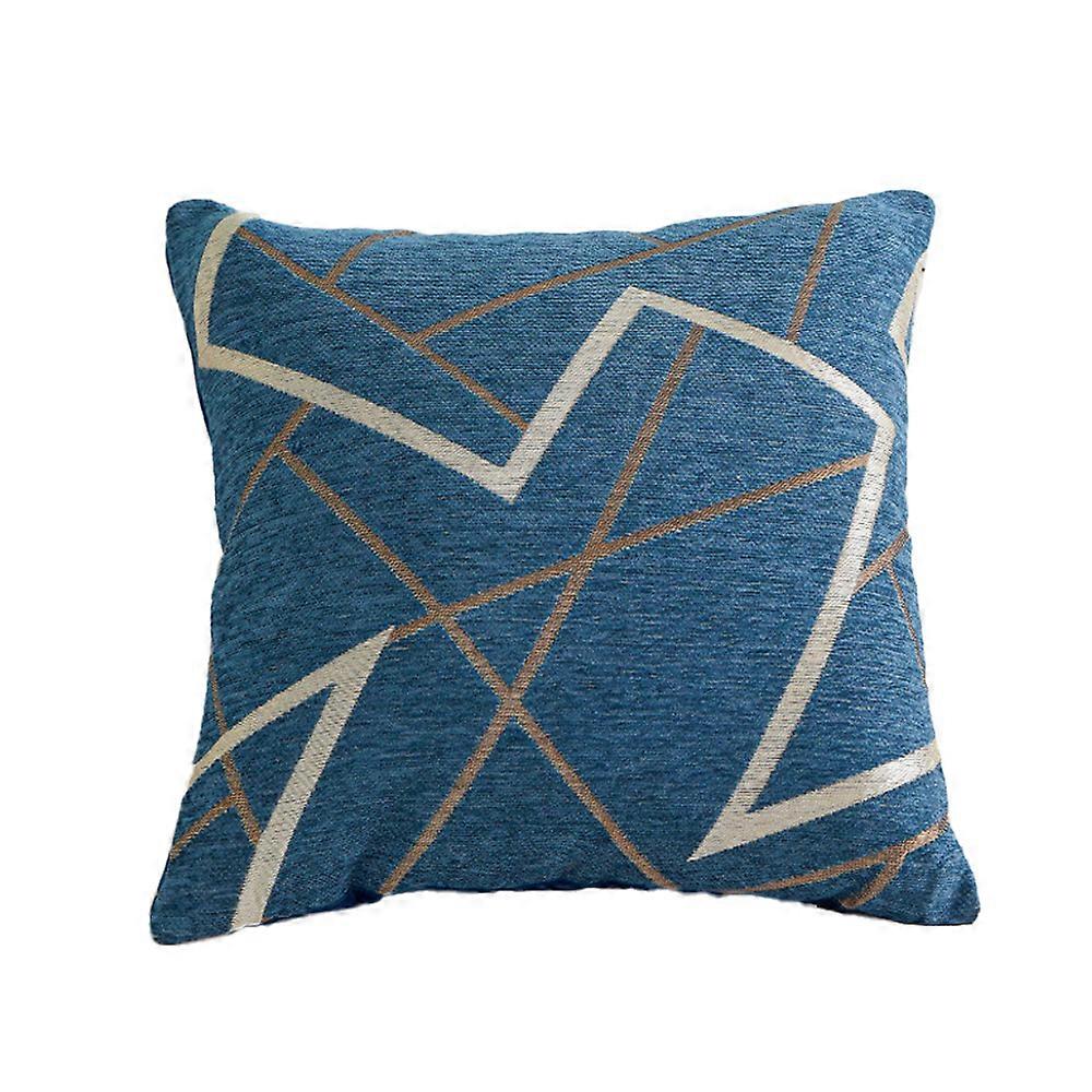 Simple Knitted texture chenille comfortable modern soft square pillowcase