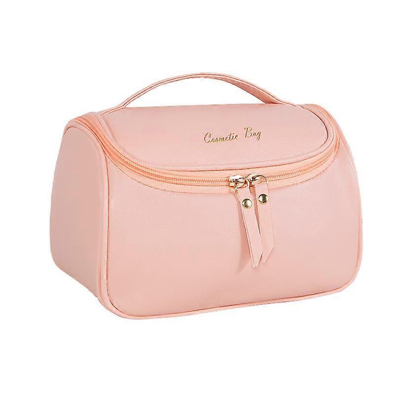 Trousse de Maquillage de Voyage Sac Cosmtiques Grande Capacit Trousse de Toilette tanche Portable Faux Cuir Makeup tui de Rangement pour Femmes Et Fi