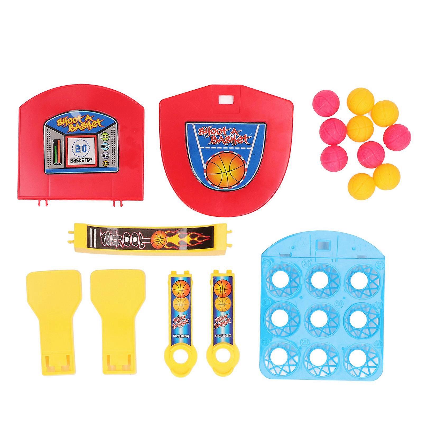 Tabletop Basketball Game Hand Eye Coordination Interactive Basketball Game for 2 Players Desktop Basketball Game