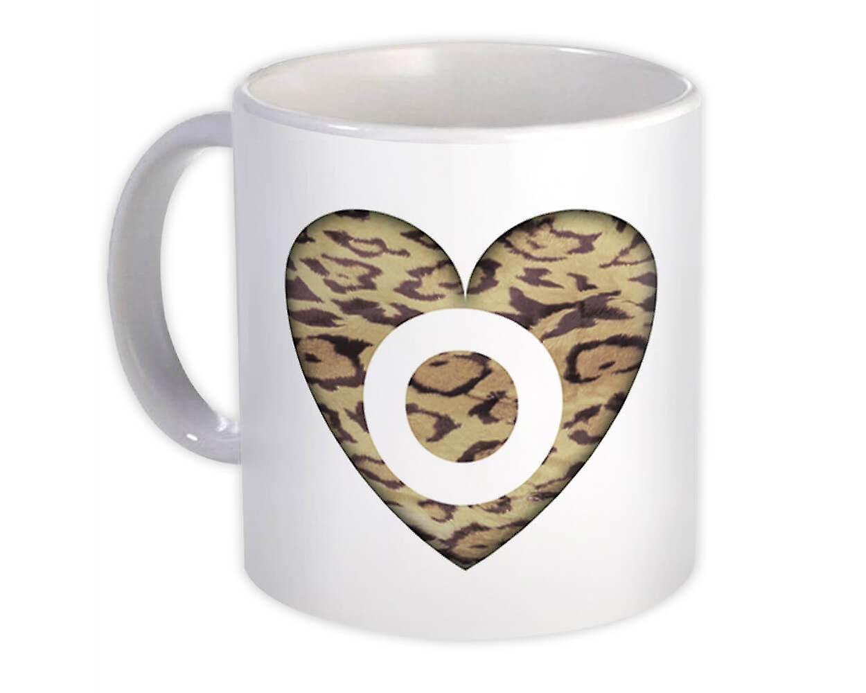 هدية القدح: حرف مونوغرام يا الفهد