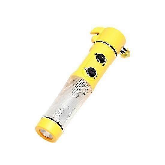 Emergency Hammers, Emergency Safety Hammer, 4 In 1 Multifunctional Car Emergency Safety Escape Hammer Window Breaker Flashlight Belt Cutter