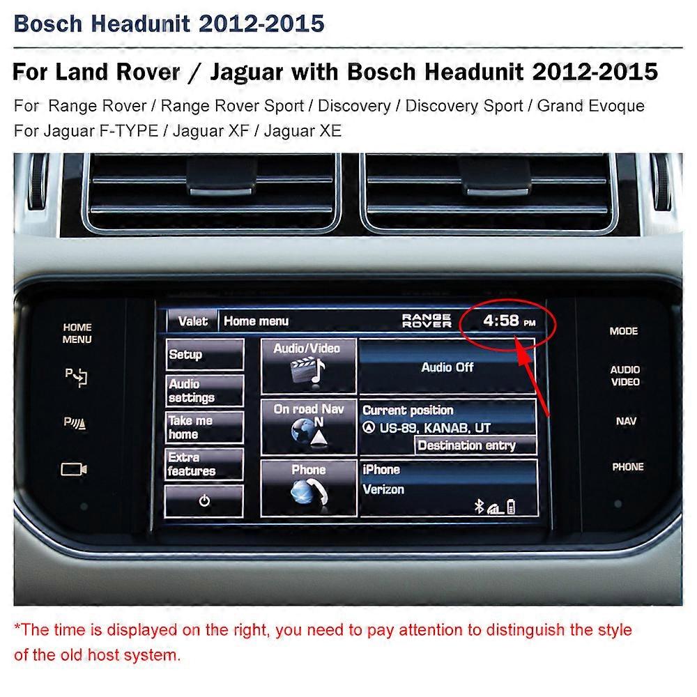 Wireless Carplay Mirror Link AirPlay Ai Box For Land Rover/Jaguar/Range Rover/Evoque/Discovery 2016-2018 Android Auto Interface