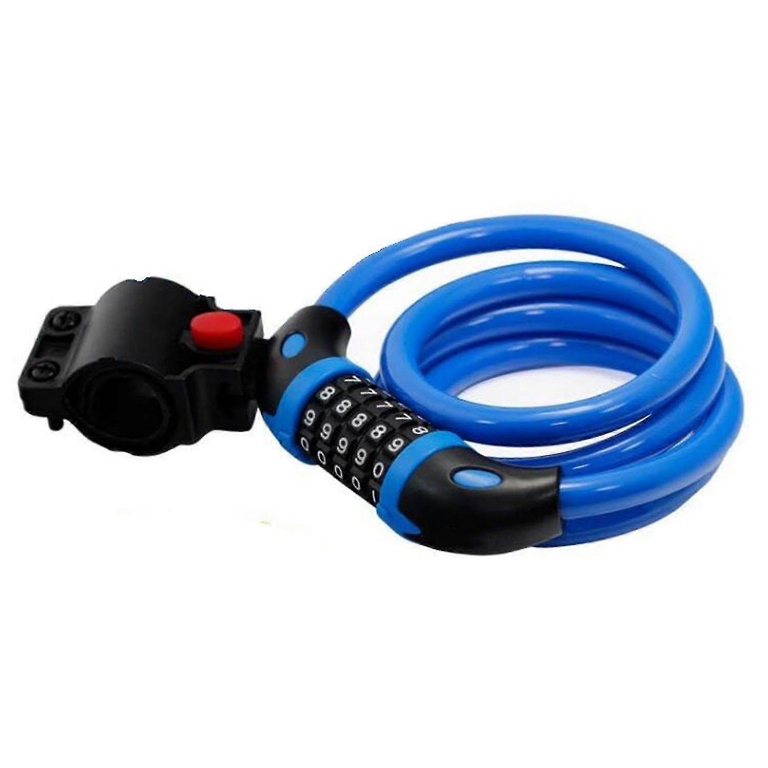 Bicycle Locks,Combination Lock,Long Cable 5-Digits Codes for Bicycle-Bicycle