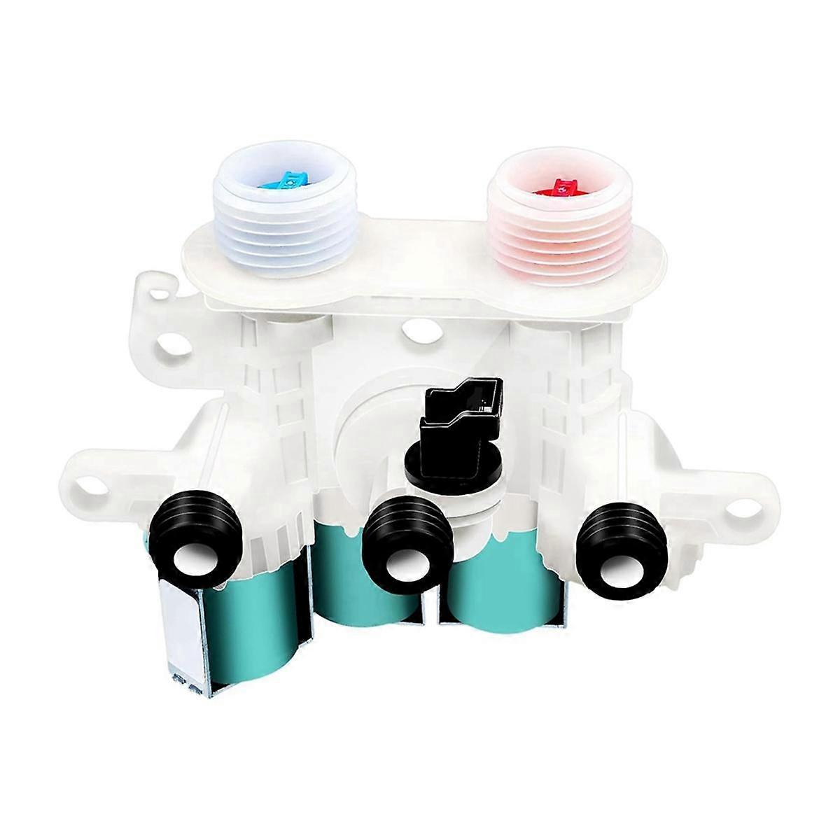 W11096268 W11220230 Water Inlet Valve for Whirl-Pool Ken-More Washing Machine W10632527 W10758829 W10853296 W11096268