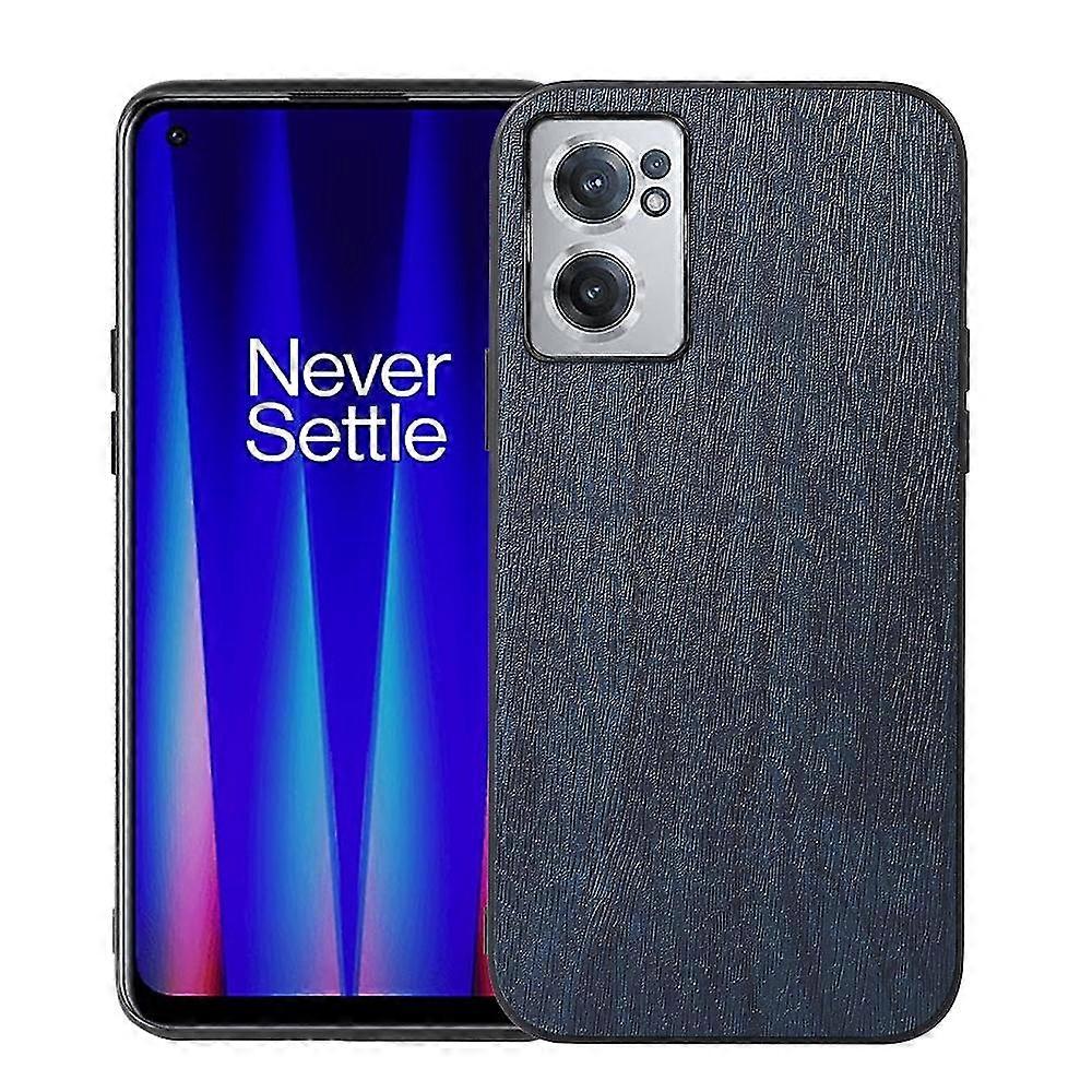 Luxurious Wood Texture PU Phone Case For OnePlus Nord CE 2 5G - Exquisite Design and Superior Defense