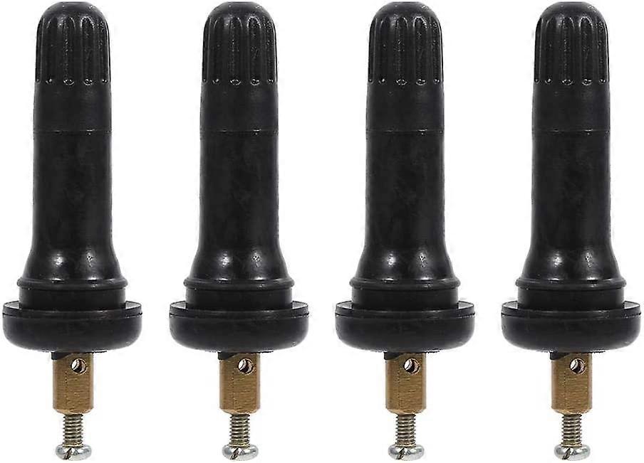 4st TPMS Ventil Stam, Däcktryckssensor Ventil Stam Bildäck Ventil TPMS Däckventil