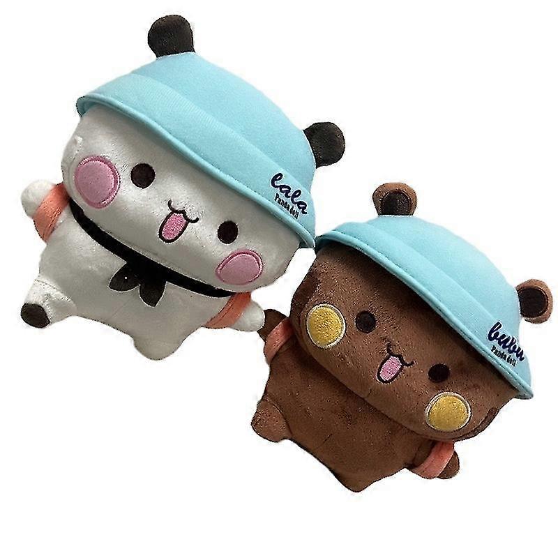 Cute Bubu And Dudu Panda Plush Toy Cartoon Panda Bear Plushie Doll Kawaii Stuffed Soft Pillow Toys Gift For Kids