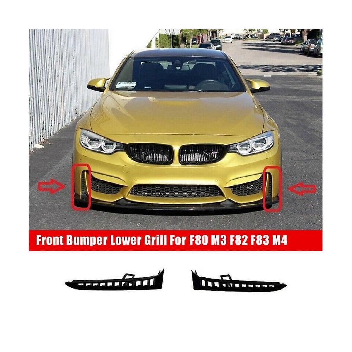 Car Front Bumper Lower Grill for F80 M3 F82 F83 51118056599 Left