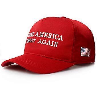 U.S. Presidential Election Embroidered Hat Printed with Keep Make America Great Again Baseball Cap New