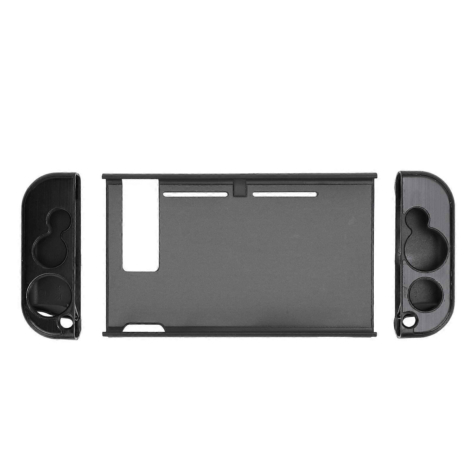 Hard Case Cover Aluminum Alloy Accurate Fit Protective Shell Protector for Controller Game Console Black