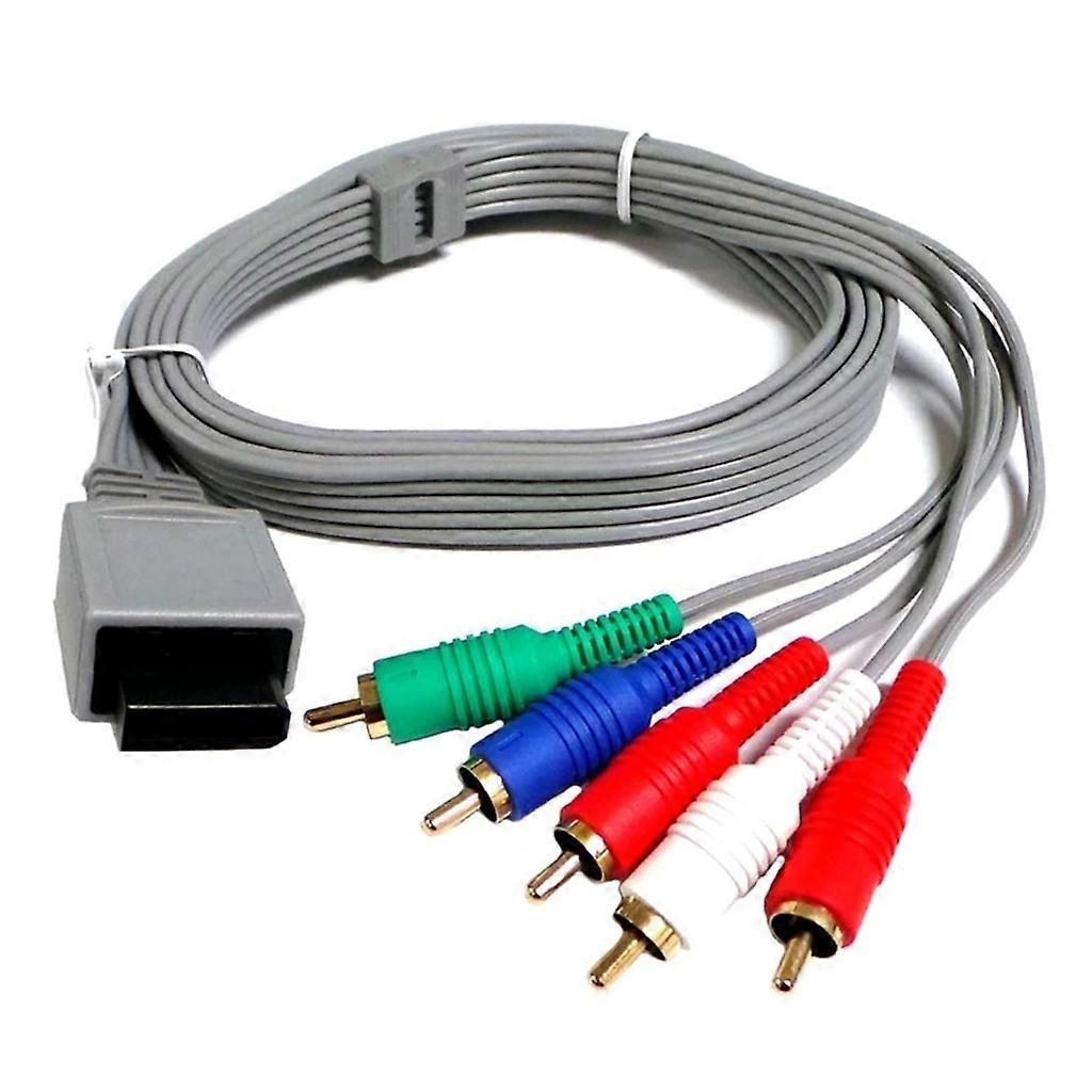 5RCA Cable Wire Extension Line for Wii/Wii U Console Replacement Accessory