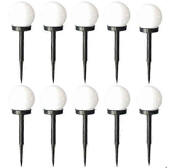 Plug-in Solar Light For Outdoor Lighting Lawn Lights (ball Shape * 10