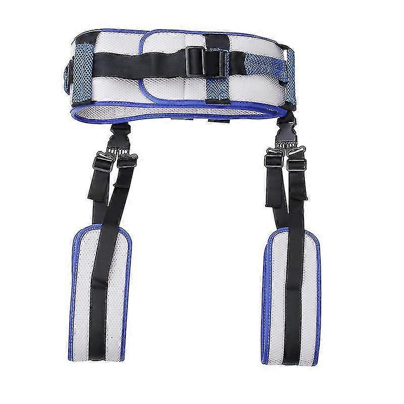 Elderly Shift Belt Auxiliary Walking Belt Belt To Assist Walking Safety Straps Toddler Belt Power Belt (1pcs, Blue)