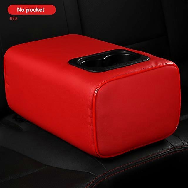 Car armrest for rear row second row rear central armrest box 2 row armrest cup holder central armrest box for Universal