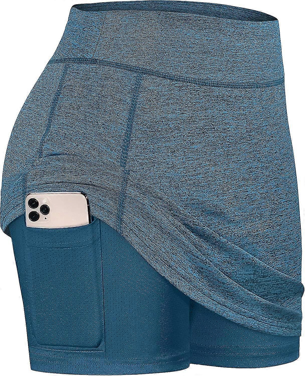 Femmes Jupes de tennis Short intérieur Sports Golf Skorts avec poches