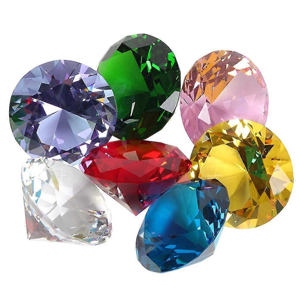 100 stuks bruiloft sieraden acryl kristal diamant piraat ornament simulatie diamant set mini diamant acryl diamant