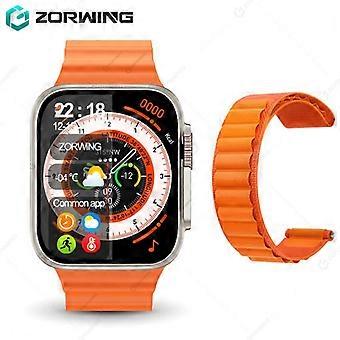 ZORWING HK8 Pro Max Gen2 Smart Watch Ultra Heren AMOLED Kompas NFC Smartwatch Bloeddruk Fitness Horloge voor Android IOS