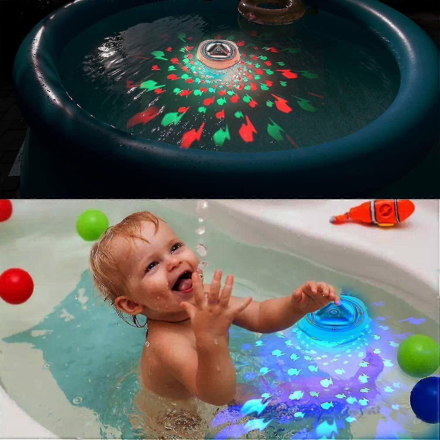 Intelligent Projection Light Bath Light Pool Light Led Colorful Ambient Light Diving Light Decorative Light