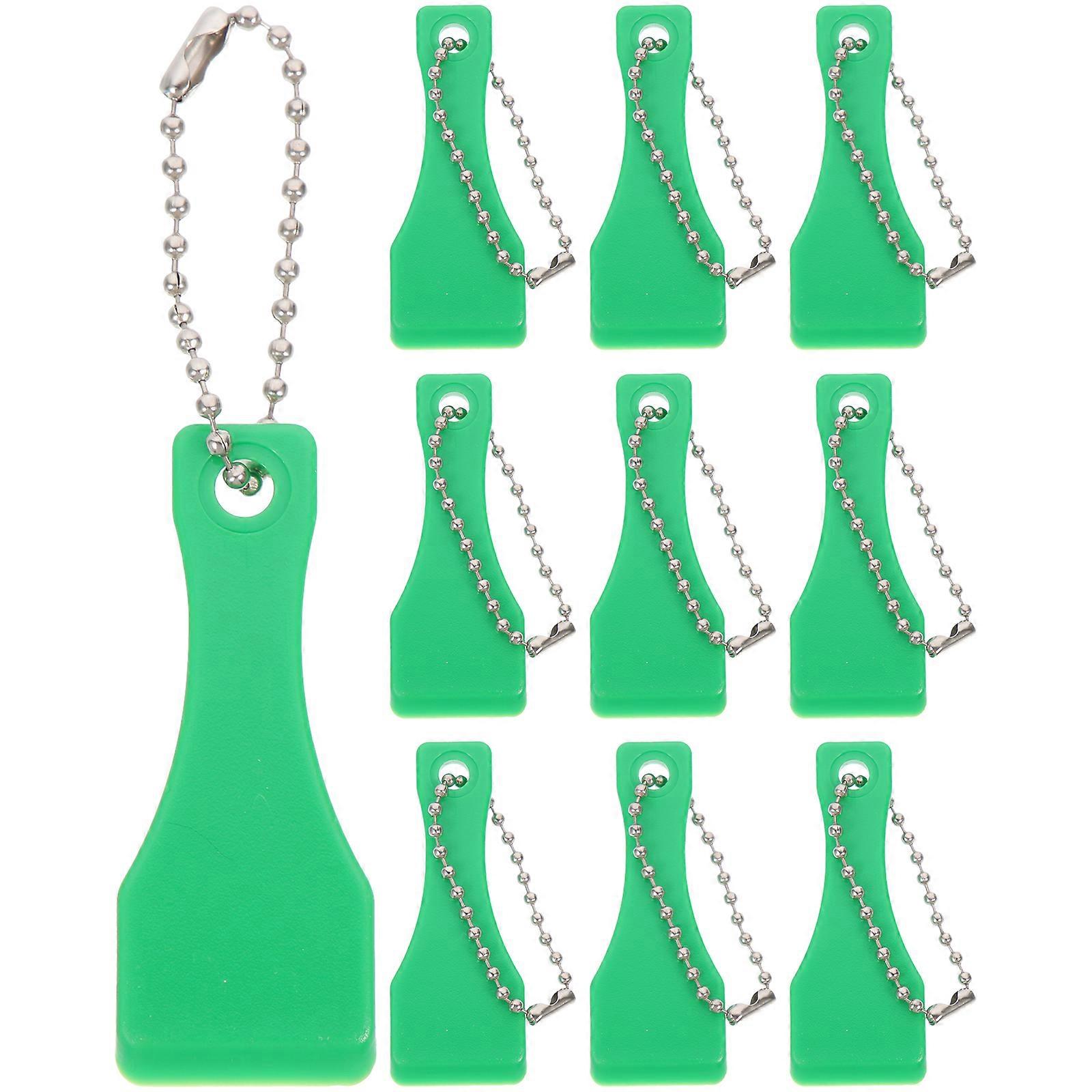 10Pcs Professional Lottery Scratchers Hanging Lottery Scratching Tools Card Scratchers
