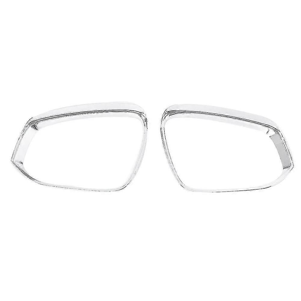 Car Chrome Rearview Mirror Rain Frame Eyebrow For 2023