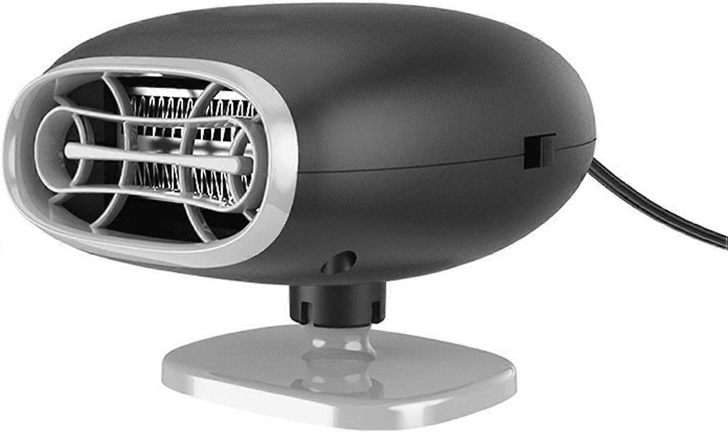 Car Heater - 12V Fast Heating Defrost Defogging 150W Car Heater, Multi-Function Heating and Cooling Functions Dryer Fan