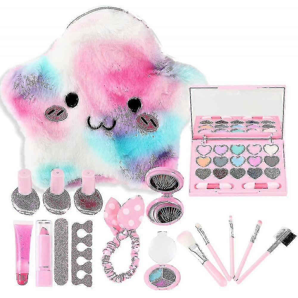 Mädchen waschbares Echtes Pretend Make-up-Kit für Anfänger
