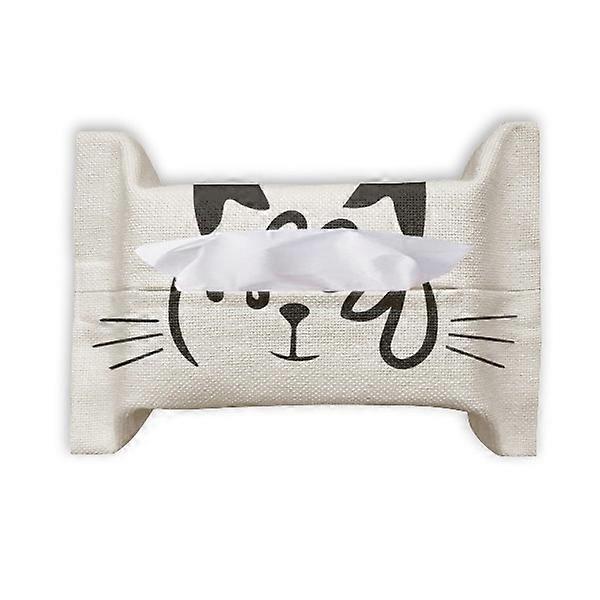 القط Mewing اقتباس الحيوان الكرتون ورقة منشفة منشفة حقيبة منديل بومف